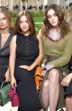 OLIVIA DEJONGE at Salvatore Ferragamo Fashion Show at MFW in Milan 09/21/2019