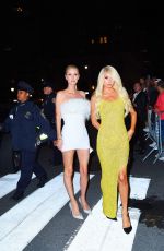 PARIS and NICKY HILTON Arrive at Plaza Hotel in New York 09/06/2019