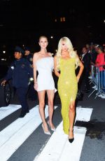 PARIS and NICKY HILTON Arrive at Plaza Hotel in New York 09/06/2019