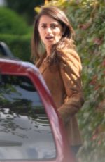 PENELOPE CRUZ and JESSICA CHASTAIN on the Set 355 Movie in London 09/05/2019