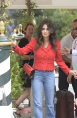 PENELOPE CRUZ in Denim Out in Venice 09/02/2019