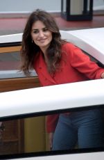 PENELOPE CRUZ in Denim Out in Venice 09/02/2019