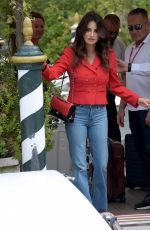 PENELOPE CRUZ in Denim Out in Venice 09/02/2019