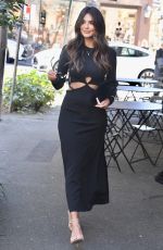 PIA MILLER Leaves Apollo Restaurant in Potts Point 09/03/2019