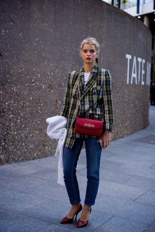 PIXIE GELDOF Out at London Fashion Week 09/14/2019