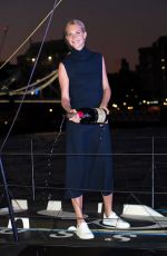 POPPY DELEVINGNE at Hugo Boss Yacht Christening and Cocktail Reception in London 09/19/2019