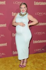 Pregnant AMANDA FULLER at 2019 Entertainment Weekly and L