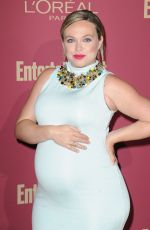 Pregnant AMANDA FULLER at 2019 Entertainment Weekly and L