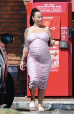 Pregnant AMBER ROSE Out in Studio City 09/01/2019
