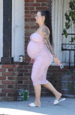 Pregnant AMBER ROSE Out in Studio City 09/01/2019