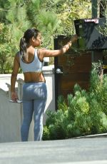 Pregnant CHRISTINA MILIAN at a Mail Box in Los Angeles 09/17/2019