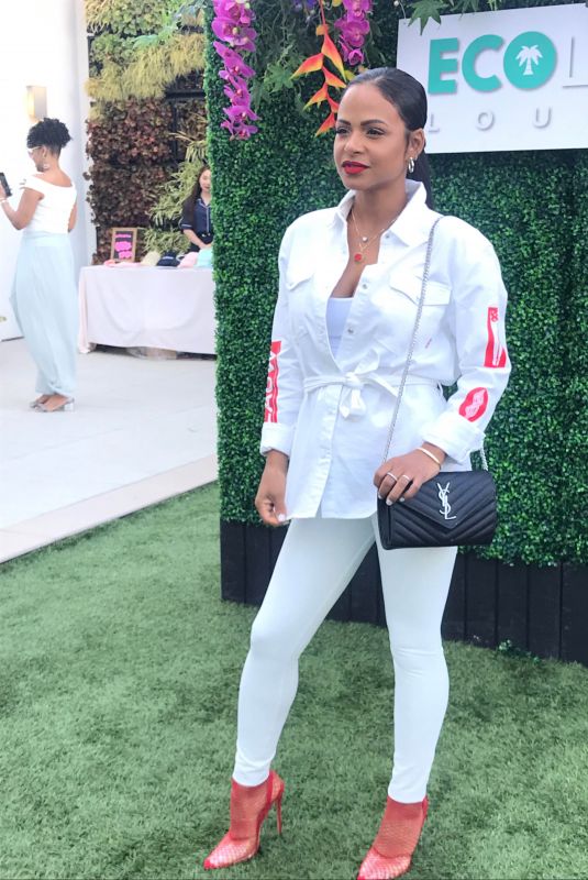 Pregnant CHRISTINA MILIAN at Debbie Durkin
