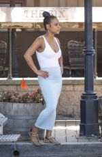 Pregnant CHRISTINA MILIAN at Farmers Market in Los Angeles 09/07/2019