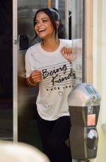 Pregnant CHRISTINA MILIAN at Her Beignet Box Food Truck in Los Angeles 09/04/2019