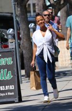 Pregnant CHRISTINA MILIAN Out for Lunch at Joans on Third in Studio City 09/06/2019