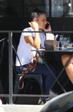 Pregnant CHRISTINA MILIAN Out for Lunch at Joans on Third in Studio City 09/06/2019