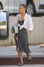 Pregnant CHRISTINA MILIAN Out in Los Angeles 09/02/2019