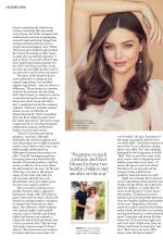 Pregnant MIRANDA KERR in Marie Claire Magazine, Australia October 2019