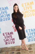 Pregnant NABILLA BENATTIA at Etam Fashion Show at PFW in Paris 09/24/2019