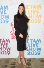 Pregnant NABILLA BENATTIA at Etam Fashion Show at PFW in Paris 09/24/2019