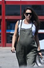 Pregnant SHAY MITCHELL Shopping at Best Buy in Los Angeles 09/14/2019