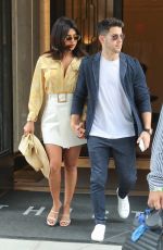 PRIYANKA CHOPRA and Nick Jonas Leaves Their Hotel in New York 09/01/2019