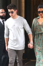 PRIYANKA CHOPRA and Nick Jonas Out in New York 09/05/2019