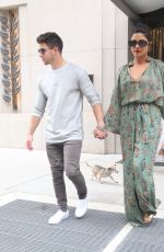 PRIYANKA CHOPRA and Nick Jonas Out in New York 09/05/2019