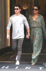 PRIYANKA CHOPRA and Nick Jonas Out in New York 09/05/2019