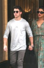 PRIYANKA CHOPRA and Nick Jonas Out in New York 09/05/2019