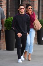 PRIYANKA CHOPRA and Nick Jonas Out in New York 09/09/2019