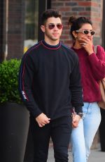 PRIYANKA CHOPRA and Nick Jonas Out in New York 09/09/2019
