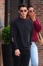 PRIYANKA CHOPRA and Nick Jonas Out in New York 09/09/2019