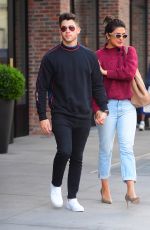 PRIYANKA CHOPRA and Nick Jonas Out in New York 09/09/2019