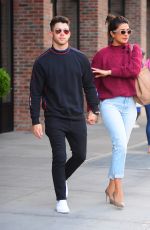 PRIYANKA CHOPRA and Nick Jonas Out in New York 09/09/2019