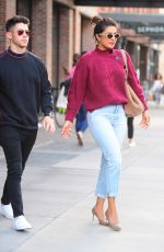 PRIYANKA CHOPRA and Nick Jonas Out in New York 09/09/2019