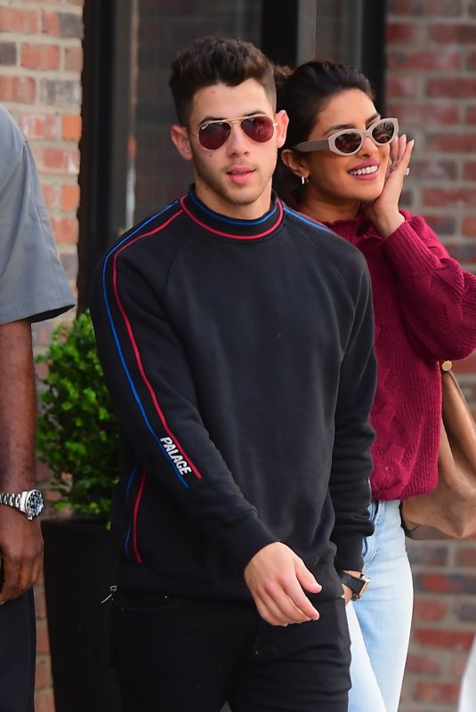 PRIYANKA CHOPRA and Nick Jonas Out in New York 09/09/2019