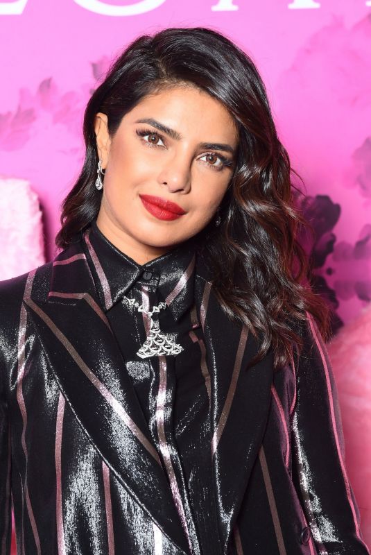 PRIYANKA CHOPRA at Vogue Japan 20th Anniversary Party at MFW in Milan 09/18/2019