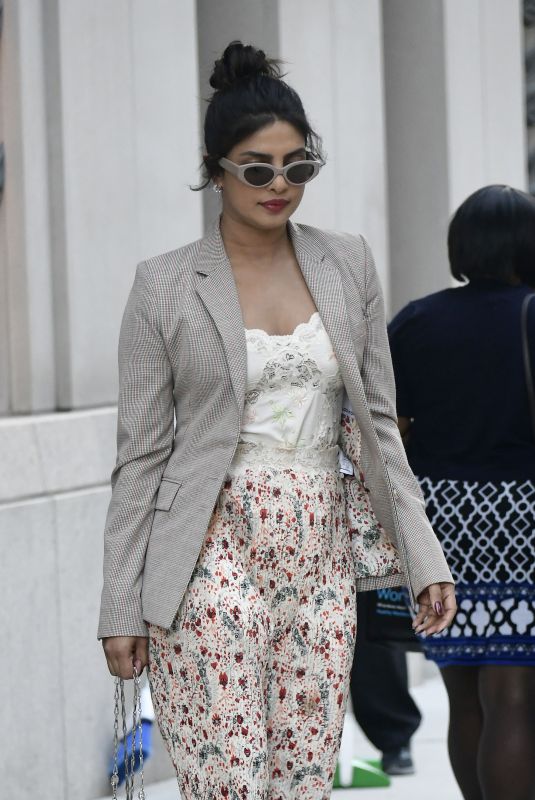 PRIYANKA CHOPRA Out in New York 09/03/2019