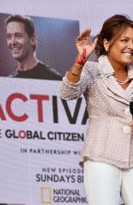 RACHEL BROSNAHAN at 2019 Global Citizen Festival: Power the Movement in New York 09/28/2019