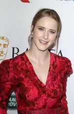 RACHEL BROSNAHAN at Bafta LA + BBC America TV Tea Party 09/21/2019