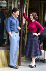 RACHEL BROSNAHAN at Marvelous Mrs. Maisiel Rehersal in New York 09/01/2019
