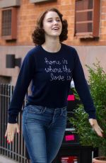 RACHEL BROSNAHAN at Marvelous Mrs. Maisiel Rehersal in New York 09/01/2019