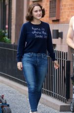 RACHEL BROSNAHAN at Marvelous Mrs. Maisiel Rehersal in New York 09/01/2019