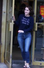 RACHEL BROSNAHAN at Marvelous Mrs. Maisiel Rehersal in New York 09/01/2019