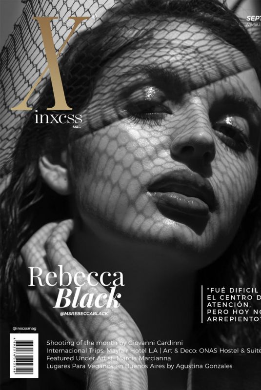 REBECCA BLACK in Inxcss Magazine, September 2019