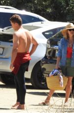REESE WITHERSPOON at a Beach in Malibu 09/15/2019