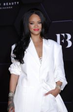 RIHANNA at Fenty Beauty Artistry Beauty Talk with Rihanna at Lotte World Tower in Seoul 09/17/2019
