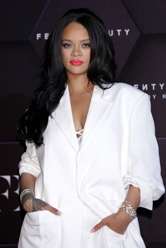 RIHANNA at Fenty Beauty Event in Seoul 09/17/2019