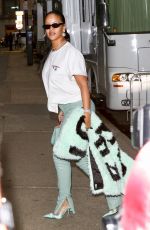 RIHANNA Out in New York 09/12/2019